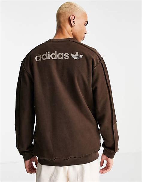 sudadera adidas original logo espalda